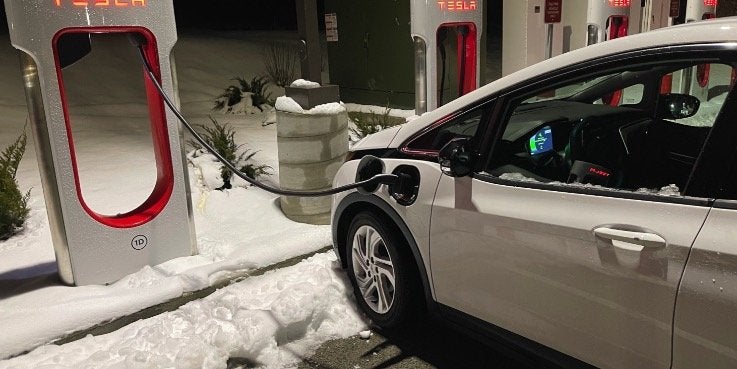 CCS Charging via Tesla Supercharger Magic Dock is now live and working!